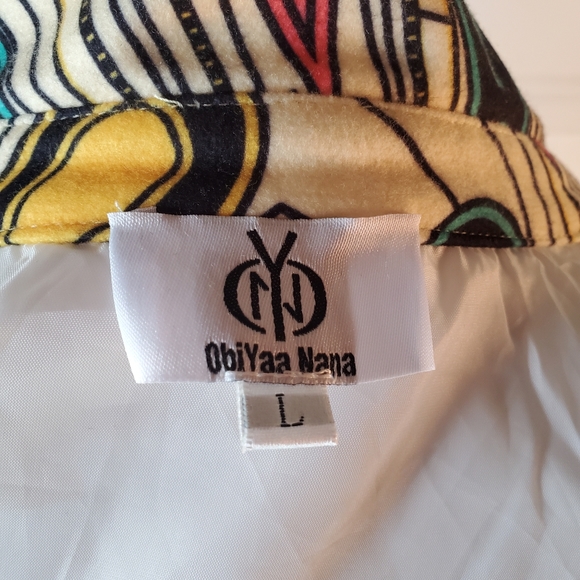 AFRICAN PRINT COAT - Picture 8 of 10